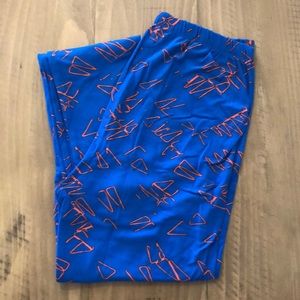 LuLaRoe Vintage Elastic Band Leggings